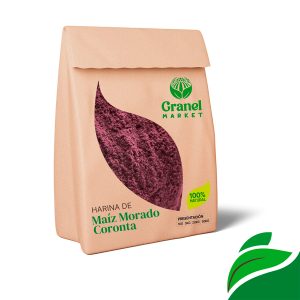 Harina de maíz morado coronta