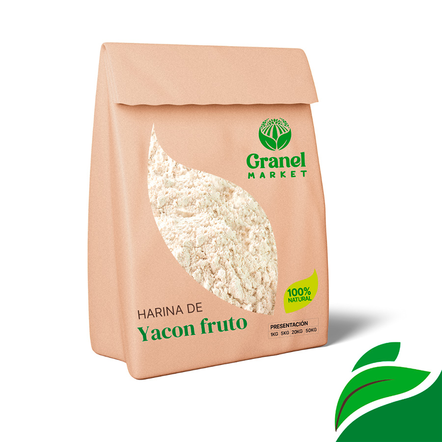 Harina de yacón fruto