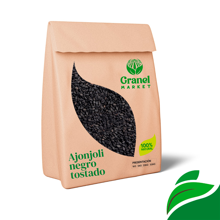 Ajonjoli negro tostado