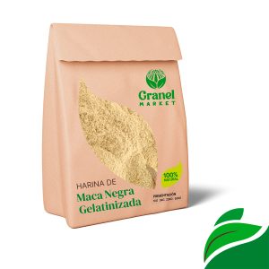 Harina de maca negra gelatinizada
