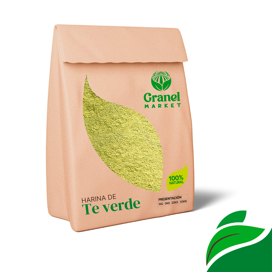 Harina de te verde
